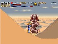 une photo d'Ã©cran de ActRaiser sur Nintendo Super Nes